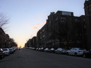 southern high school at sunrise
