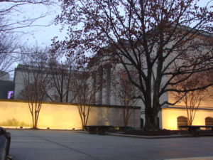 museum at sunrise