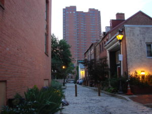 harbor court at sunrise