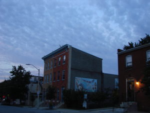 catholic worker house at sunrise