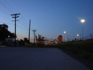 caol pier at sunrise